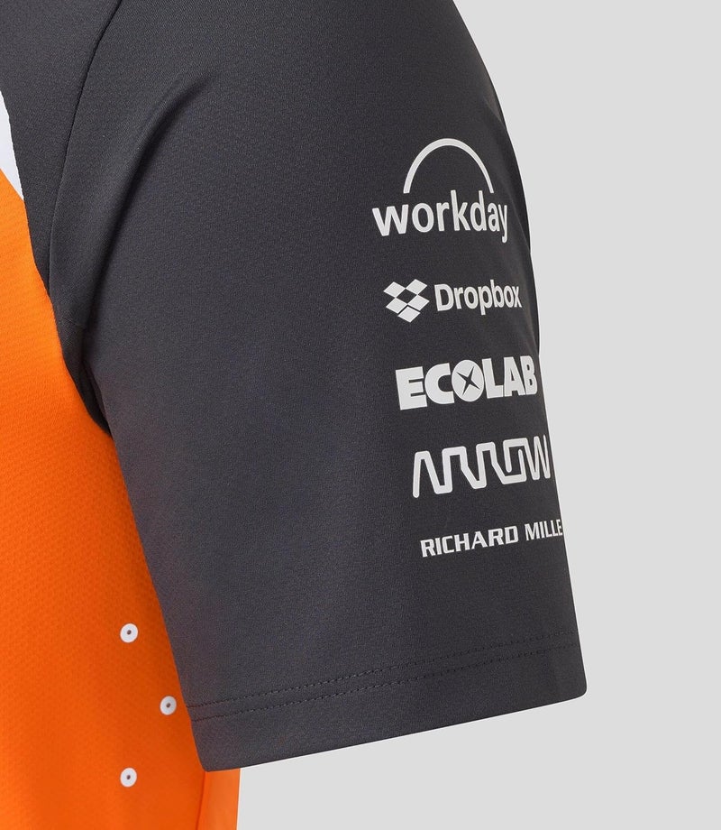CASTORE McLaren F1 Men's 2025 Lando Norris Team Drivers Polo (L) - Image 3